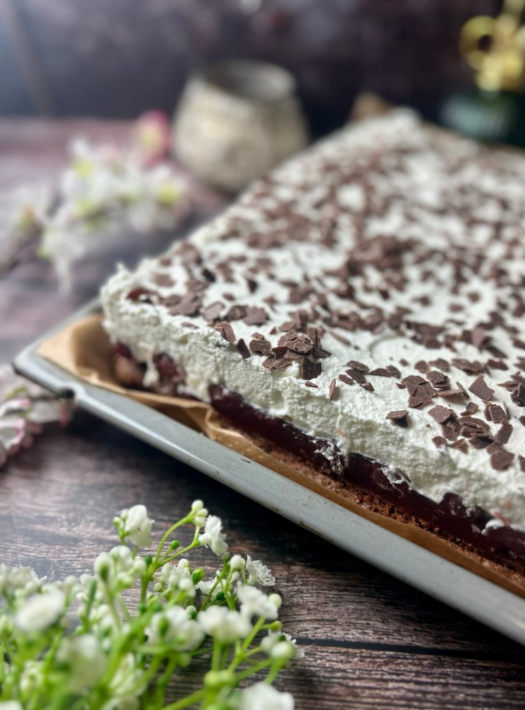 Schwarzwälder Kirschtorte vom Blech