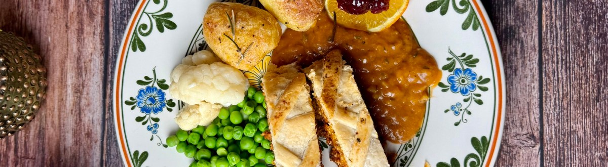 Vegetarischer Festtags-Braten